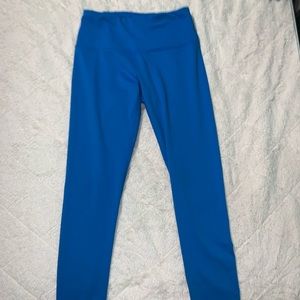 90 DEGREE blue workout leggings
